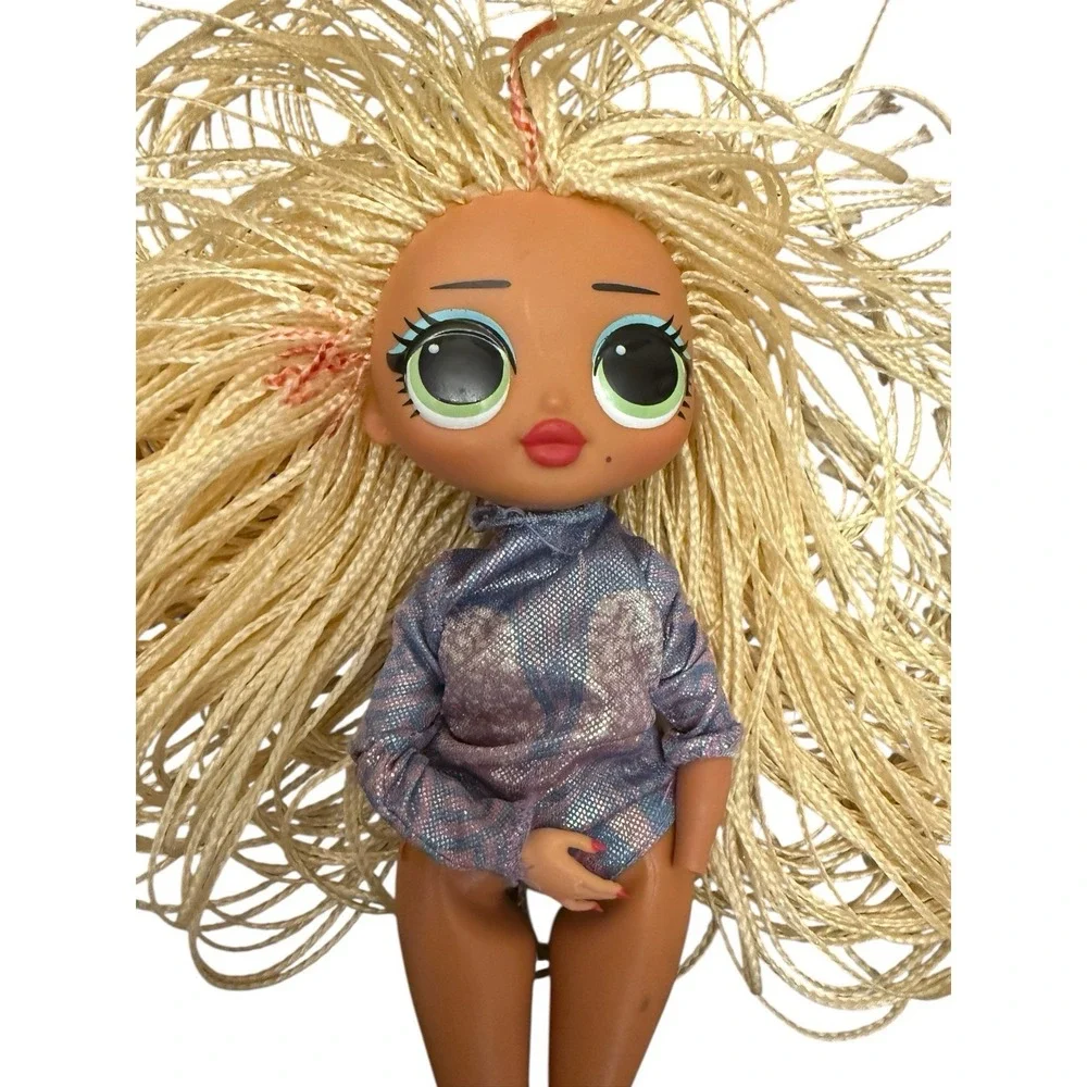 Lol Surprise‎ Omg Doll Big Sister Swag Blonde Braided Hair. Missing One Hand